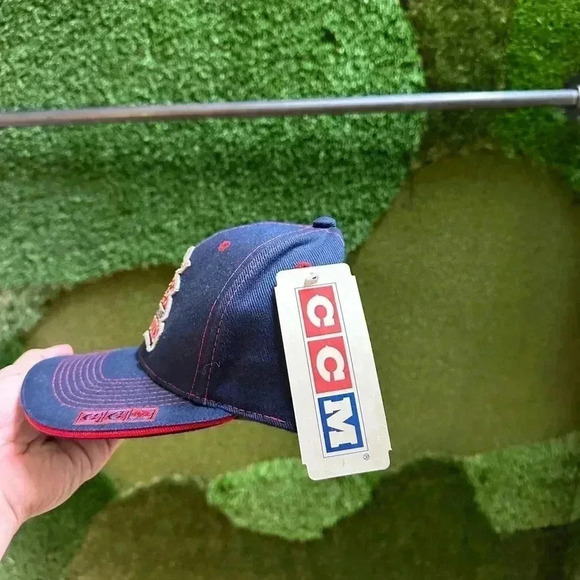 Vintage NHL NWT Columbus Blue Jackets Logo Hat - Picture 3 of 6